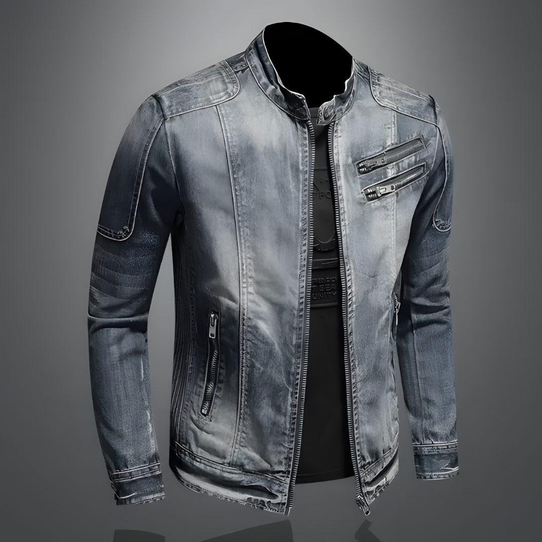 Alexis™ | Retro Herren Denim jacke