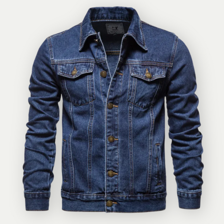 Thorsten™ | Klassische Denim Trucker Jacke für Männer