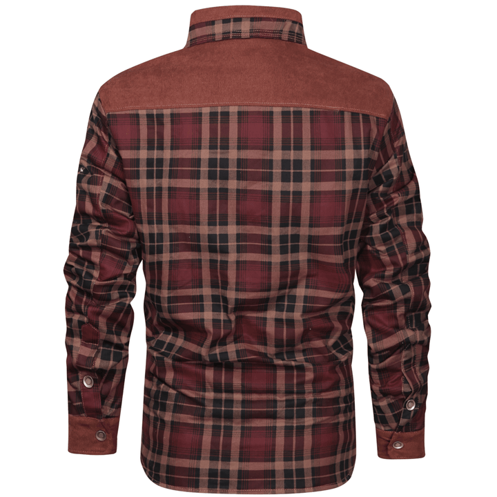 Manfred | Warme Gestreifte Flanelljacke