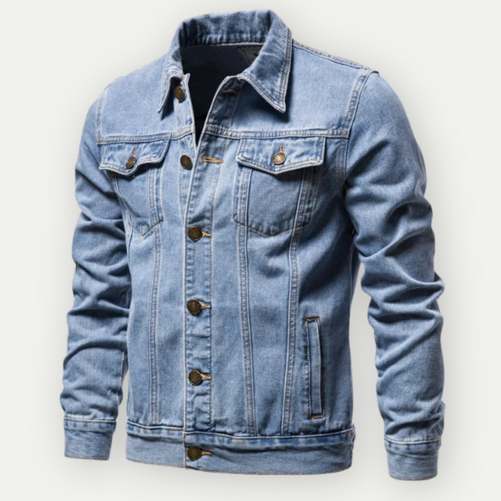 Thorsten™ | Klassische Denim Trucker Jacke für Männer